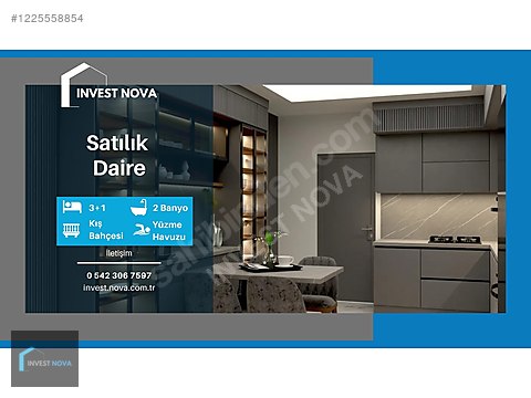 HER DETAYIYLA EŞSİZ; HAVUZLU KAPALI OTOPARKLI DAİRE