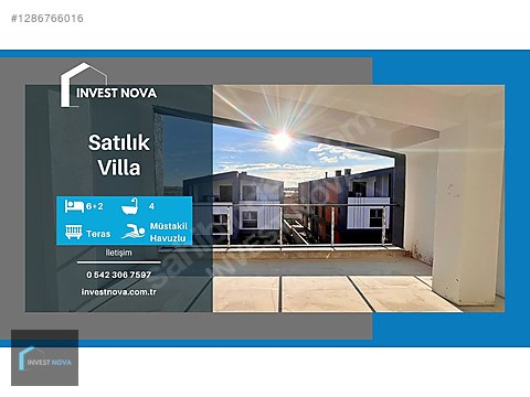 INVEST NOVA’dan SATILIK TRİPLEKS VİLLAS 3